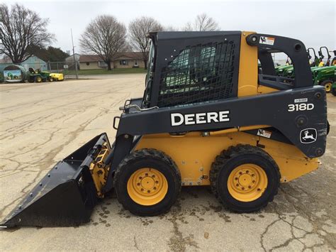 318d john deere skid steer|john deere 318d for sale.